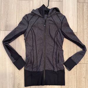 lululemon athletica Gray and Black Jacket